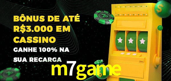 m7game melhor bônus de depósito